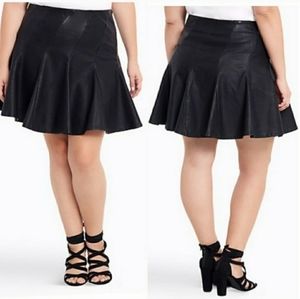 Torrid Faux Leather Skirt